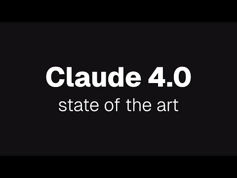 Claude 4 is here. It's kinda nuts.