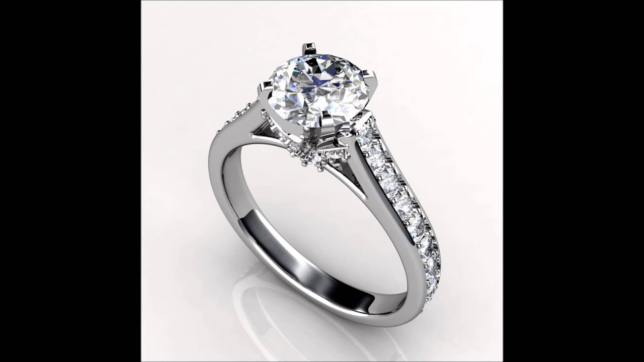 Bridal Sets Engagement Rings Promise Rings Solitaire Engagement Rings Wedding Bands Chicago IL - YouTube