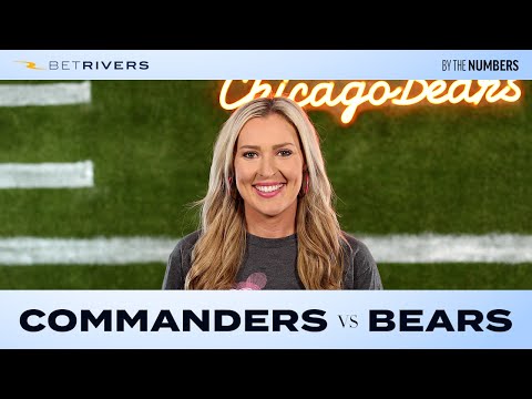 Bears vs Commanders | By The Numbers | Chicago Bears video clip