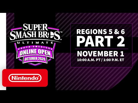 Super Smash Bros. Ultimate NA Online Open October 2020 - Finals: Regions 5 & 6 - Part 2