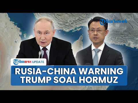 Rangkuman Konflik AS-Iran: Rusia-China Kecam Trump Blokade Selat Hormuz, Pezeshkian Bela Paus Leo