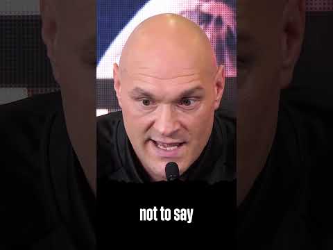 Tyson fury urges fans: ‘please don’t say usyk is s*** when i beat him!! ’