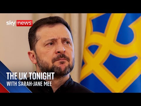 Ukrainians in UK mark three years since Russian invasion | The UK Tonight with Sarah-Jane Mee