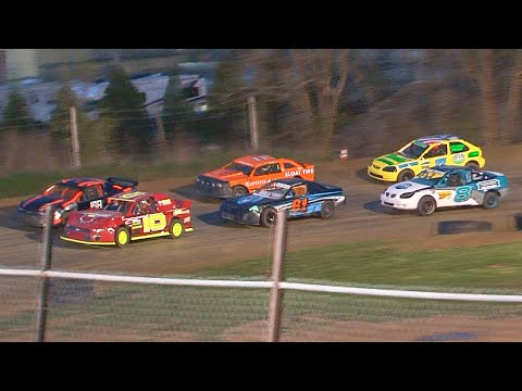 Mini Stock Feature | Genesee Speedway | 4-22-23 - dirt track racing video image