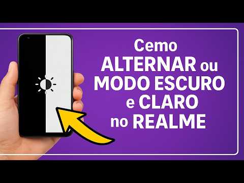 Como Alternar entre o MODO ESCURO e CLARO no REALME