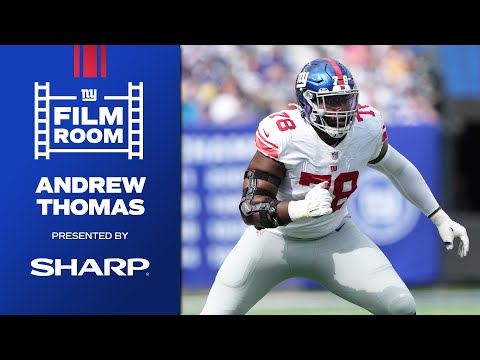 Film Room: Andrew Thomas' Second-Year Jump | New York Giants video clip