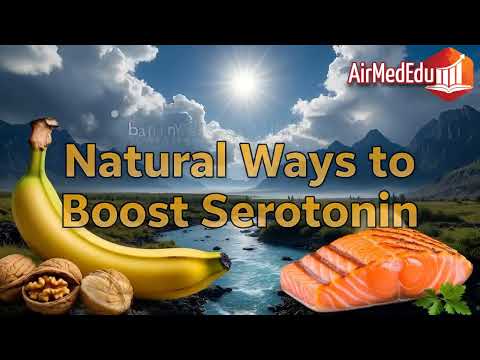 Natural Ways to Boost Serotonin #airmededu