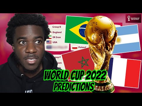 MY WORLD CUP 2022 PREDICTIONS 🏆