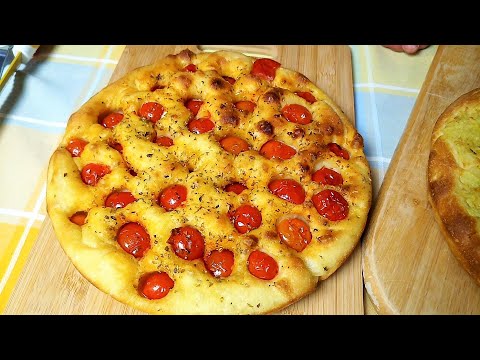 If you have 1 potato & cherry tomatoes, make this amazing recipe! Fluffy inside and crunchy outside!