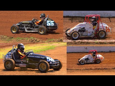 5# Victorian Classic &amp; Vintage Speedway Club Day Laang Speedway 3-2-2024 - dirt track racing video image