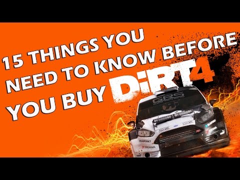 DIRT 4 - 15 Things You ABSOLUTELY NEED TO KNOW Before You Buy It - UCXa_bzvv7Oo1glaW9FldDhQ