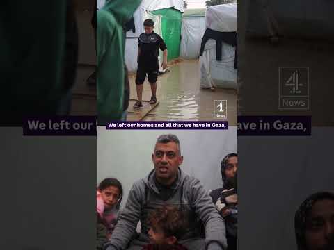 Heavy rains pour more misery on Gaza