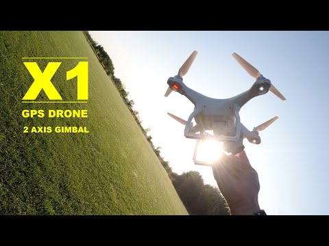 X1 GPS Drone with 2 Axis Camera Gimbal - Looks like a mini Phantom 4 Pro - UCm0rmRuPifODAiW8zSLXs2A