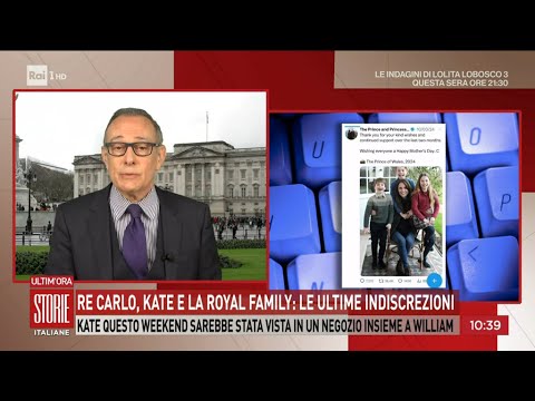 Cosa sta succedendo nella famiglia reale? - Storie italiane  18/03/2024