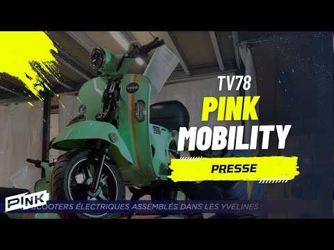 Reportage TV78 : Des scooters électriques assemblés dans les Yvelines