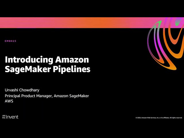 Amazon Sagemaker Machine Learning Pipeline