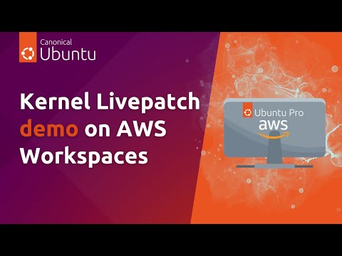 Kernel Livepatch demo on AWS Workspaces