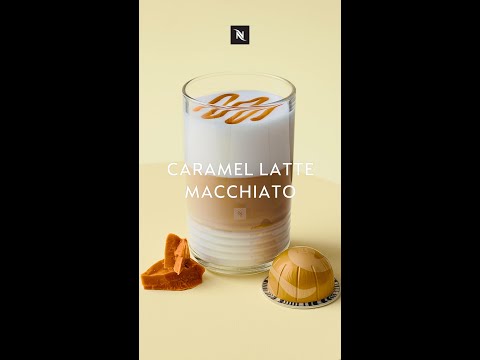 Nespresso - Receita Caramel Latte Macchiato - Vertuo Line 15" | BR