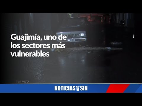 Guajimía:Unos de los sectores más vulnerables cuando llueve