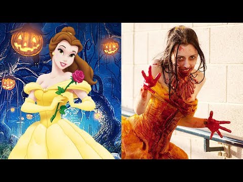 Disney Princess Halloween Version | All Characters 2017