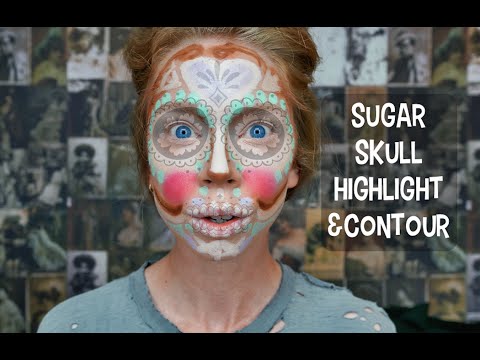 SUGAR SKULL HIGHLIGHT & CONTOUR! - UCGwPbAQdGA3_88WBuGtg9tw