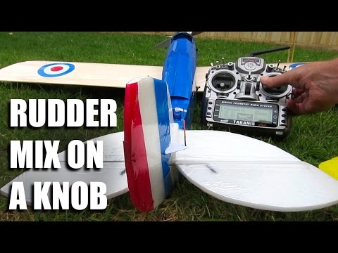 Rudder mix on a knob - UC2QTy9BHei7SbeBRq59V66Q