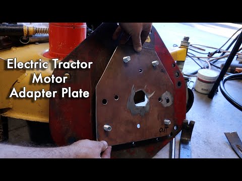 Electric Tractor: Motor Mounting Plate Design and Construction