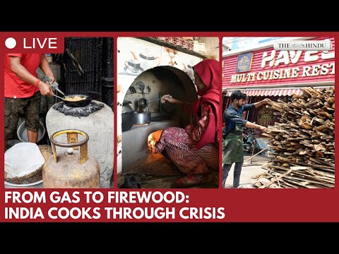 With LPG unavailable for days, households and dhabas turn to coal and wood for cooking