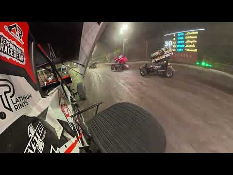 Jock Goodyer using Every Part of Northline Speedway! - dirt track racing video image