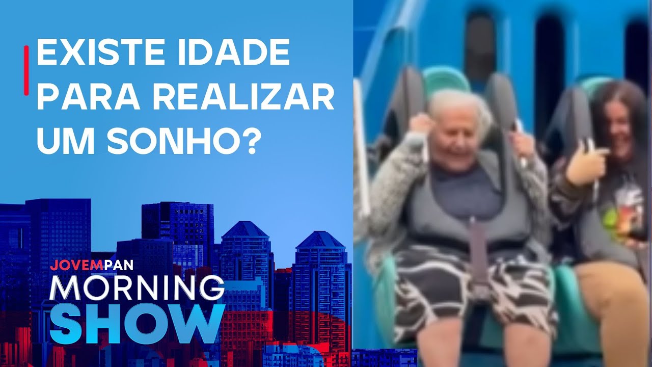 VOVÓ RADICAL Aos 88 anos IDOSA se AVENTURA na Big Tower VEJA