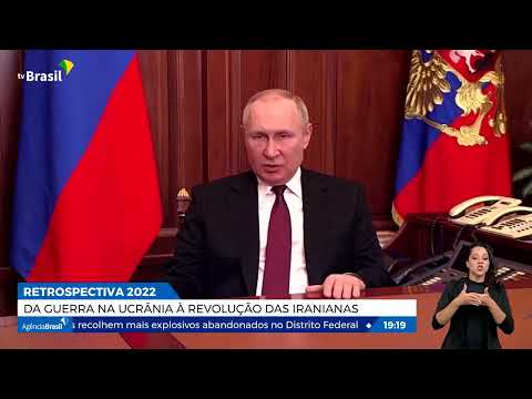 Retrospectiva 2022: Guerra entre Rússia e Ucrânia marca cenário internacional
