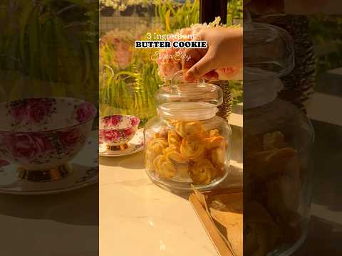 3 Ingredient Butter Cookie