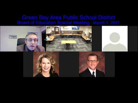 GBAPSD Board of Education Special Meeting: March 1, 2021
