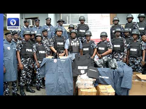 Maritime Security LSSTF Donates Safety Gears To Police
