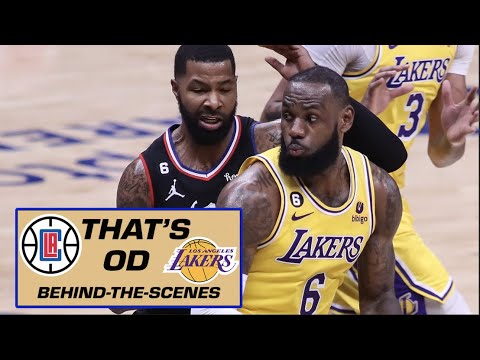 BEHIND-THE-SCENES! Clippers vs. Lakers, NBA Today & LeBron’s historic night 💪 | That’s OD