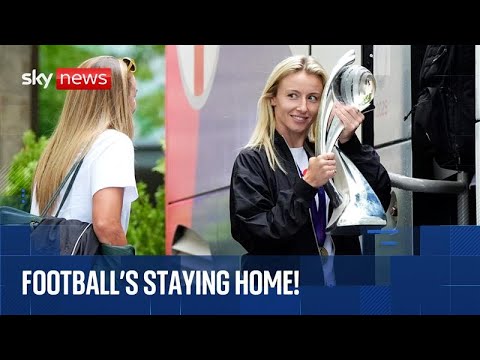 Lionesses leave Zurich after winning the Euros