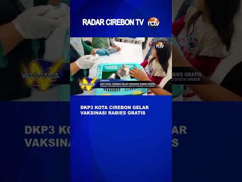 DKP3 Kota Cirebon Gelar Vaksinasi Rabies Gratis