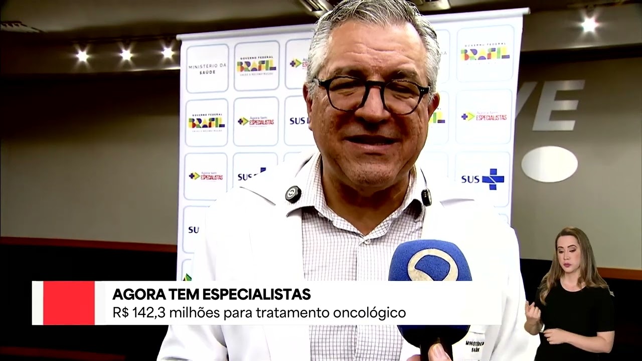 R$ 1423 milhões para tratamento oncológico