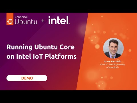 Demo: running Ubuntu Core on Intel IoT platforms