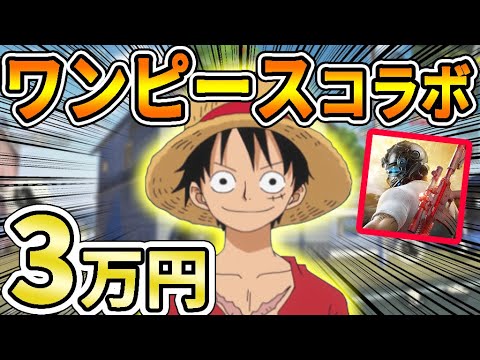 【Twitterで話題】『荒野行動×ワンピースコラボガチャ』がヤバすぎるので３万円分引いた結果ｗｗ【オパシ】