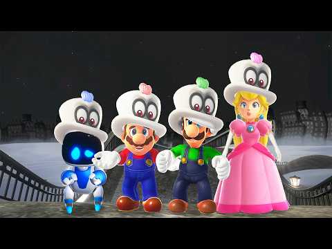 Super Mario Odyssey - All Characters (Full Games)