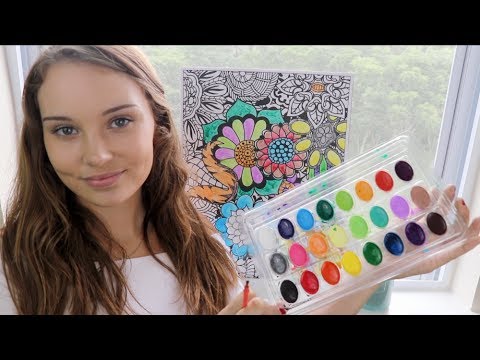 ASMR 1 HOUR of Watercolor Painting During A Rainstorm - UCikebqFWoT3QC9axUbXCPYw