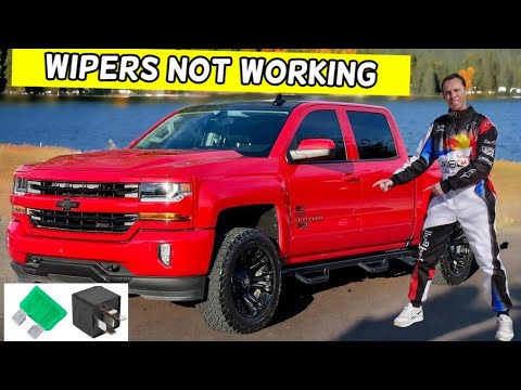 CHEVROLET SILVERADO WHY WINDSHIELD WIPERS DO NOT WORK 2014 2015 2016 2017 2018 2019