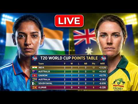 India Women Vs Australia Women | T20 Women World Cup Point Table | Point Table