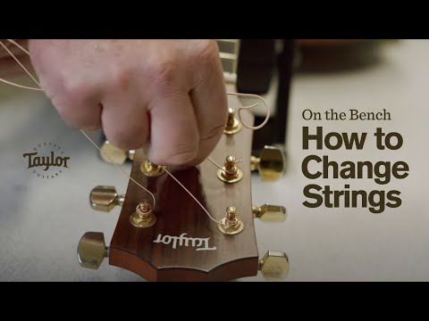 How To Change Acoustic Guitar Strings | On the Bench with Rob Magargal