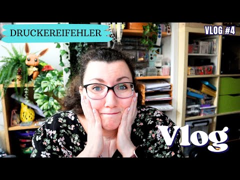 VLOG 004 || mega print shop fail + packing together || my everyday life as a self-employed person