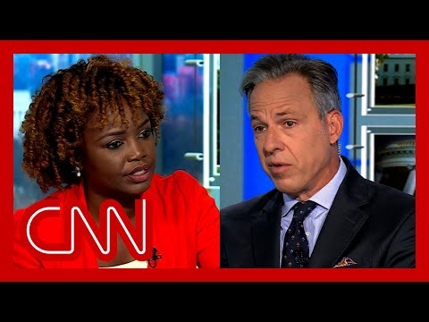 Jake Tapper presses White House press secretary on Biden’s age