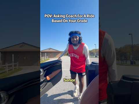 Asking Coach For A Ride <strong>Based</strong> On Your Grade #nba #basketball #shorts