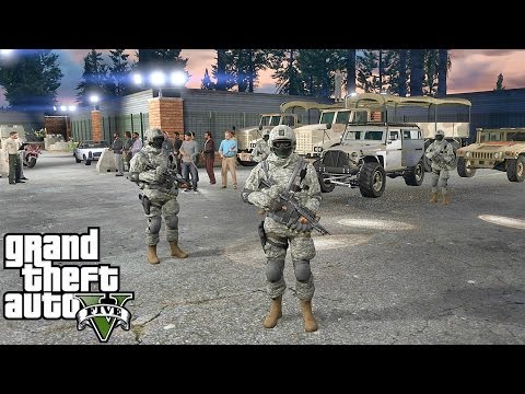 GTA 5 MODS - MILITARY PATROL - ZOMBIE APOCALYPSE 4 (GTA 5 PC POLICE MODS) - UCbItyvYa6cqvqtwlU2E9-wA