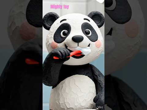 Brush Your Teeth With Panda Bear And Other Animals